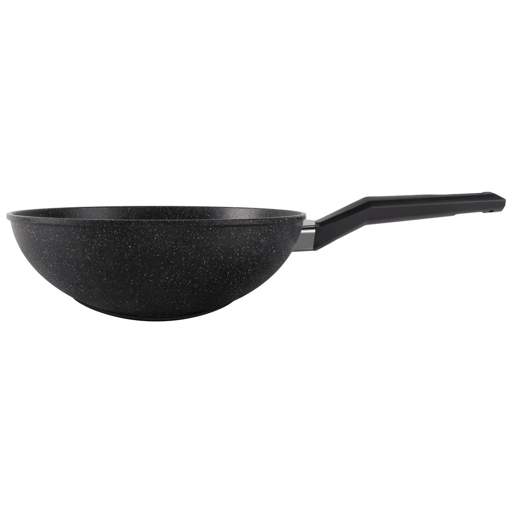 Сковорода вок MAUNFELD ELLA MF26EL01WF  из литого алюминия, 26 см - фото2