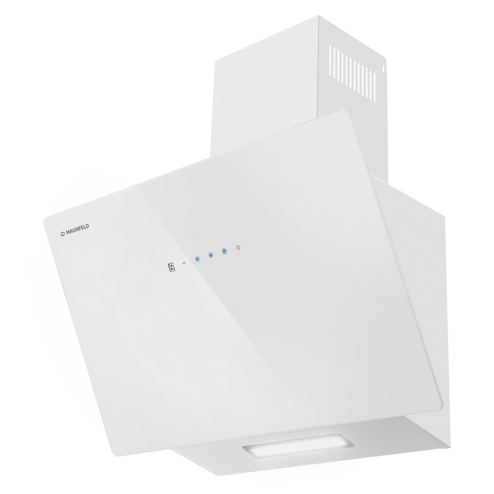 Кухонная вытяжка MAUNFELD Elf 60 белое стекло - фото2
