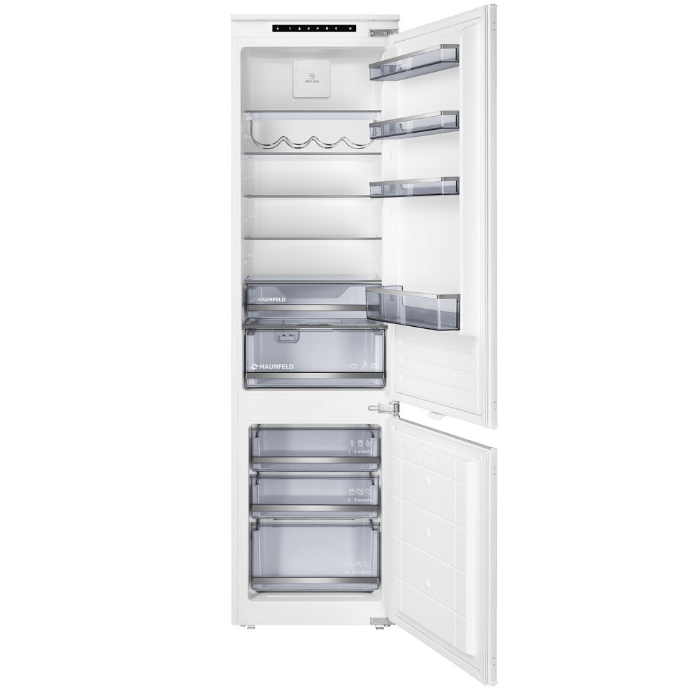 Встраиваемый холодильник LOW FROST с инвертором MAUNFELD MBF193SLFWGR Inverter - фото2