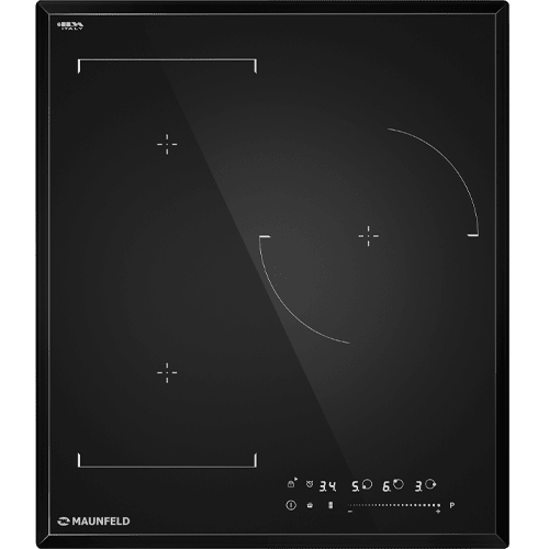 Индукционная варочная панель с&nbsp;объединением зон Bridge Induction MAUNFELD CVI453SBBK LUX