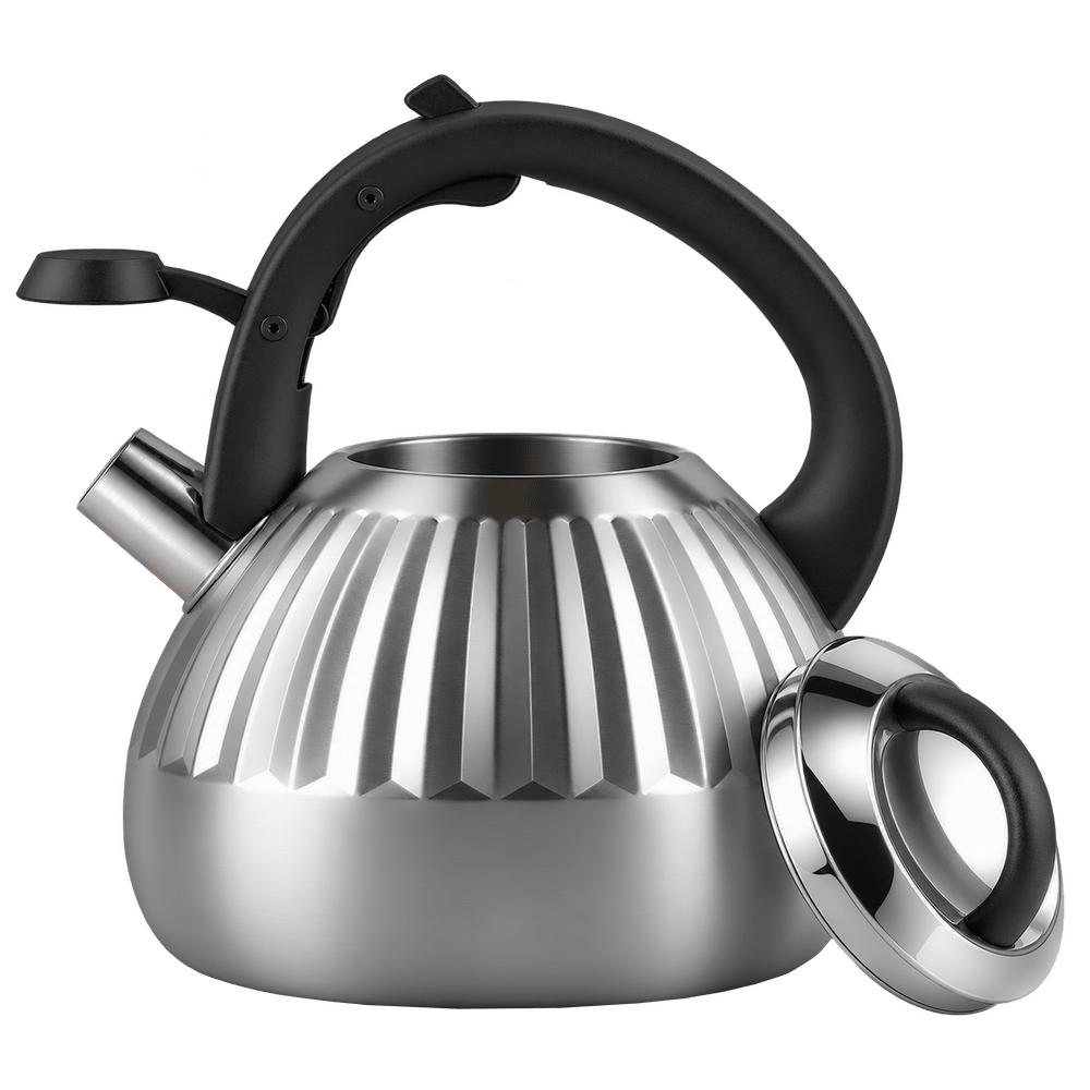 Чайник со свистком MAUNFELD WAFFLE MF117W25KT из нержавеющей стали 2,5 л - фото8