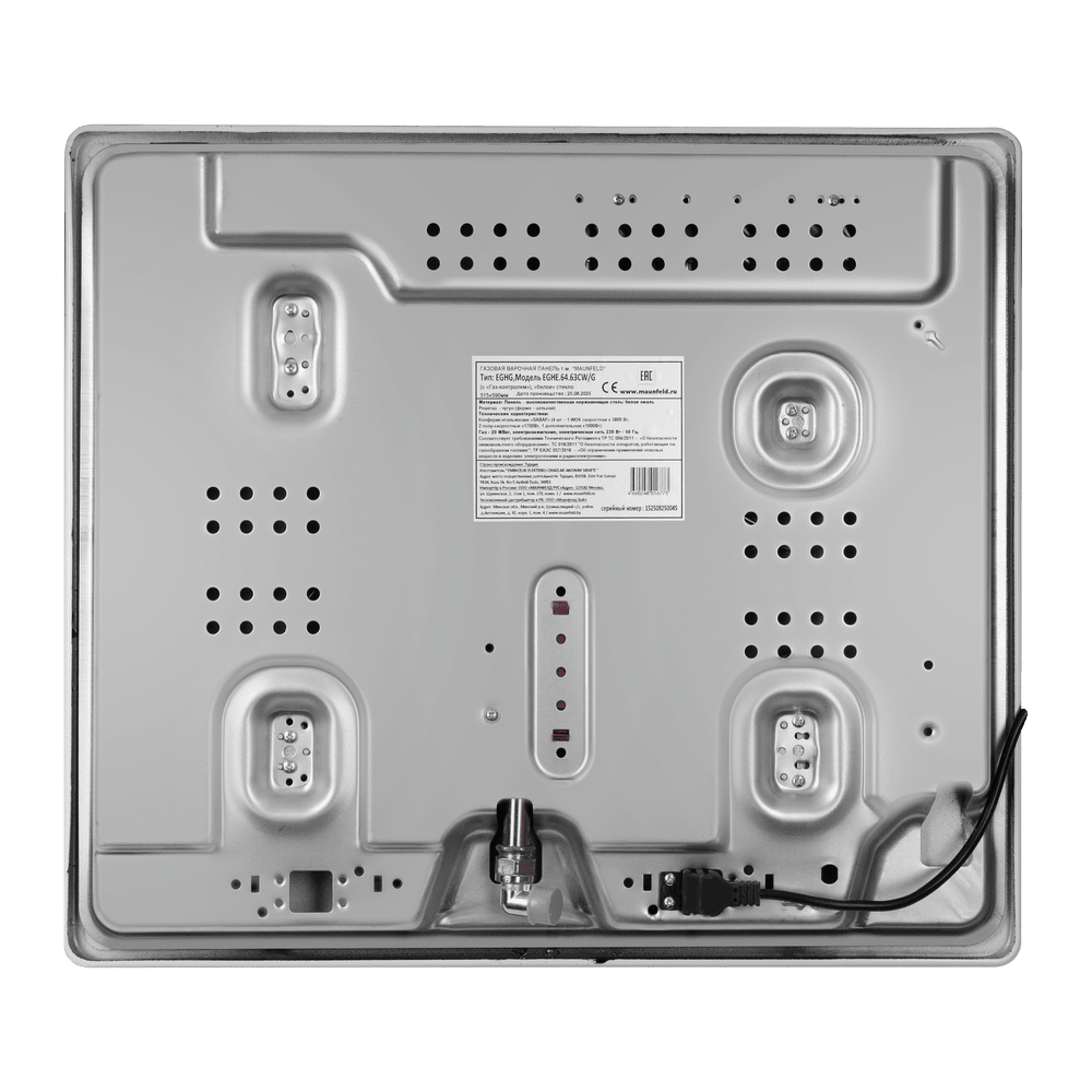 Газовая варочная панель MAUNFELD EGHE.64.63CW/G - фото12