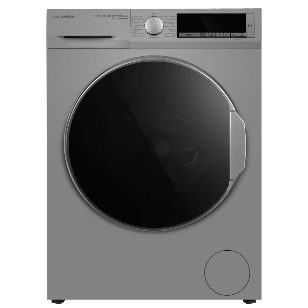 Стиральная машина с инвертором и паром MFWM128300 ST INVERTER SLIM - фото1