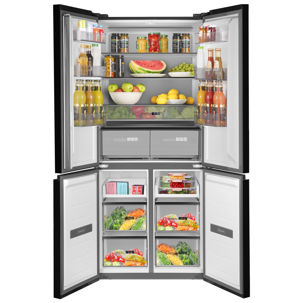 Холодильник с инвертором MAUNFELD MFF190NFSB01 - фото2