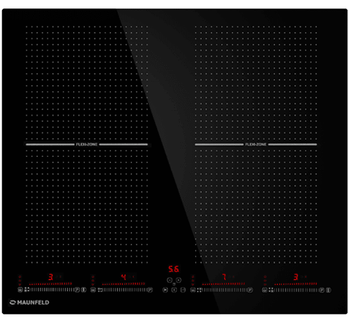Индукционная варочная панель с&nbsp;двумя Flex Zone и&nbsp;Booster MAUNFELD CVI594SF2BK