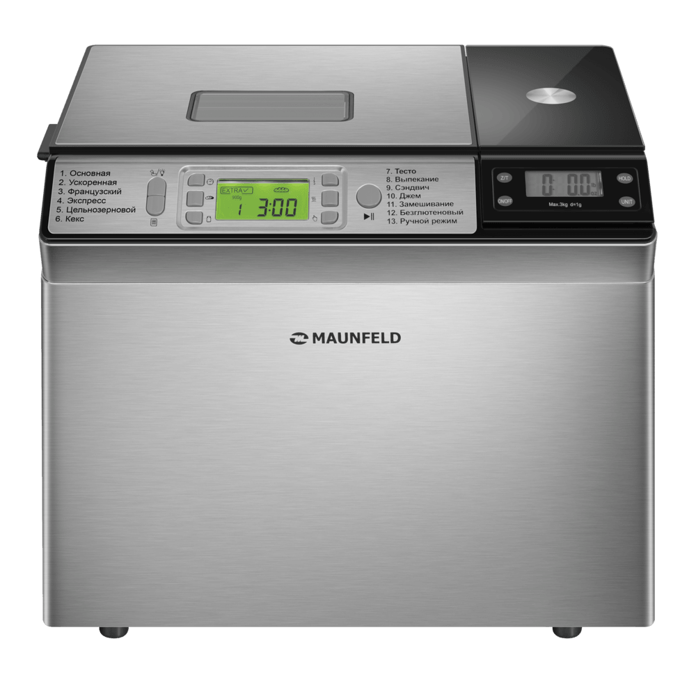 Хлебопечка MAUNFELD MBM-900DSS - фото4