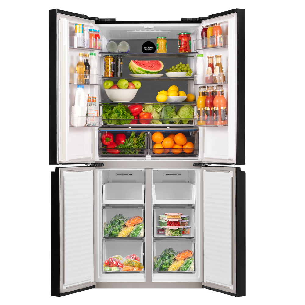 Холодильник MAUNFELD MFF183NFWE Matt Inverter - фото4