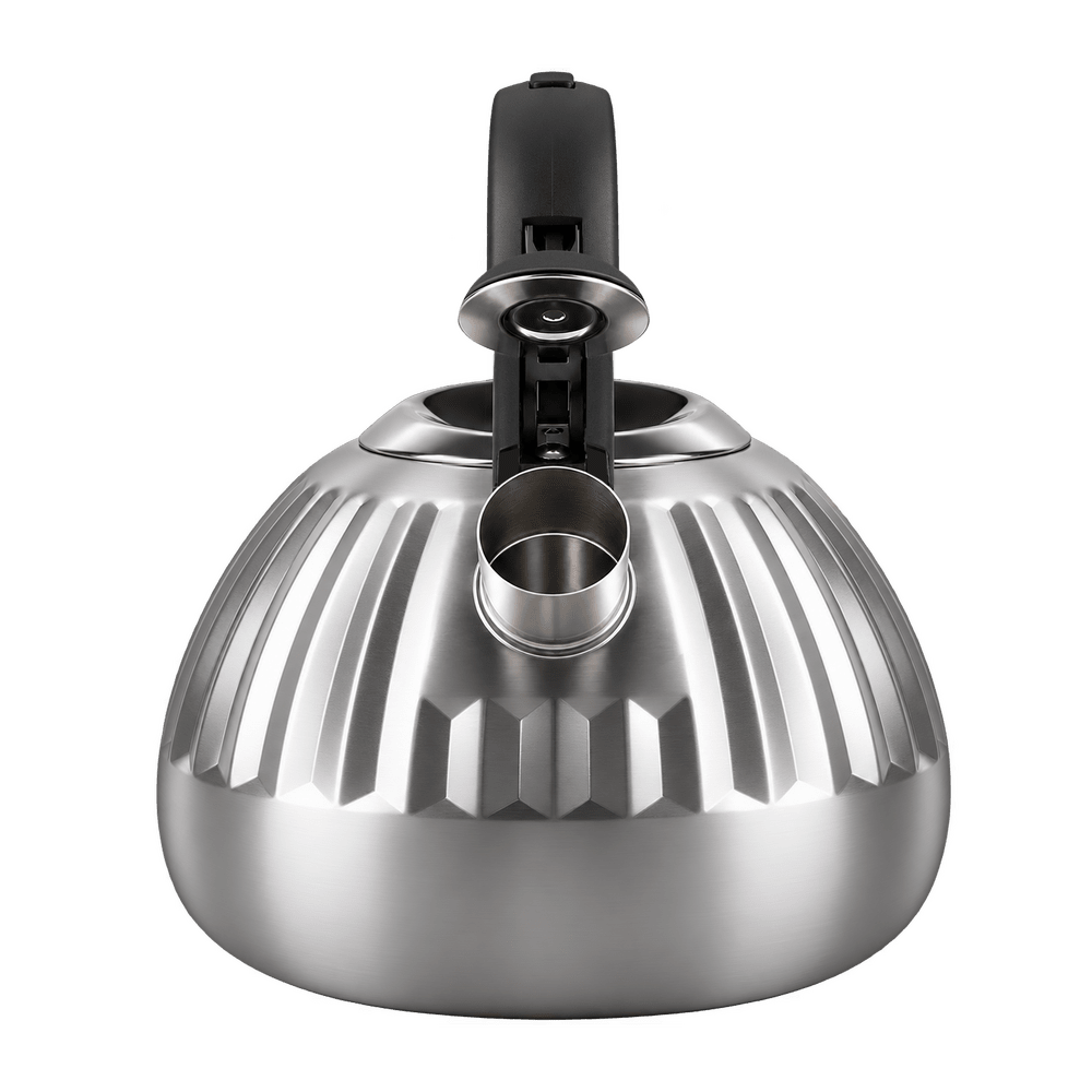 Чайник со свистком MAUNFELD WAFFLE MF117W25KT из нержавеющей стали 2,5 л - фото3