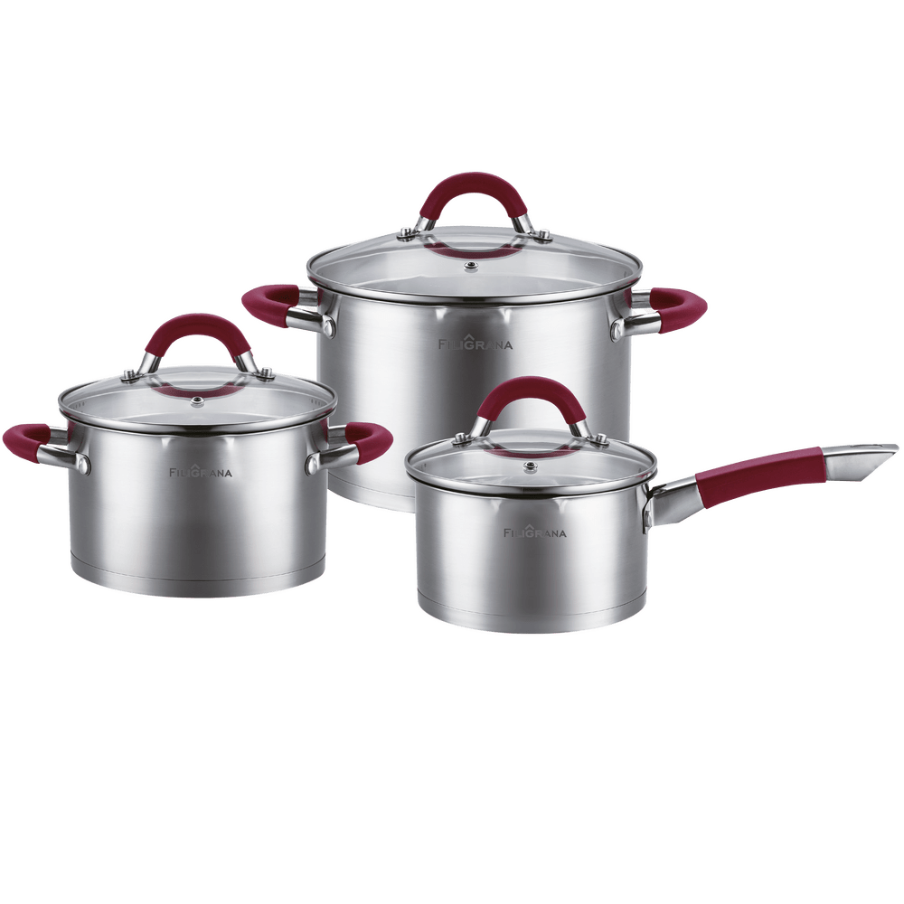 Набор из шести предметов FILIGRANA DANNA FG125DNN01ST из нержавеющей стали - фото1