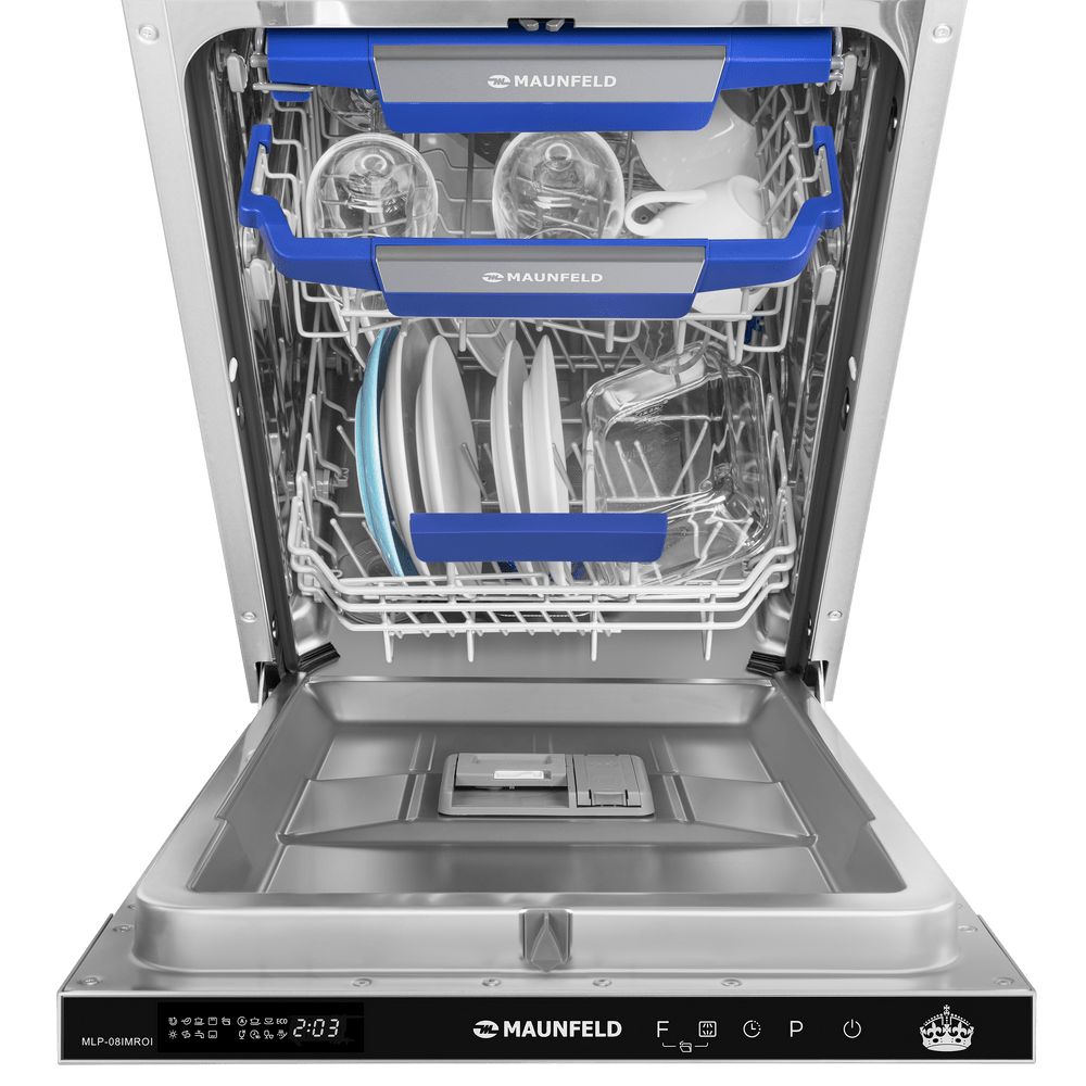 Посудомоечная машина c инвертором и авто-открыванием MAUNFELD MLP-08IMROI - фото10