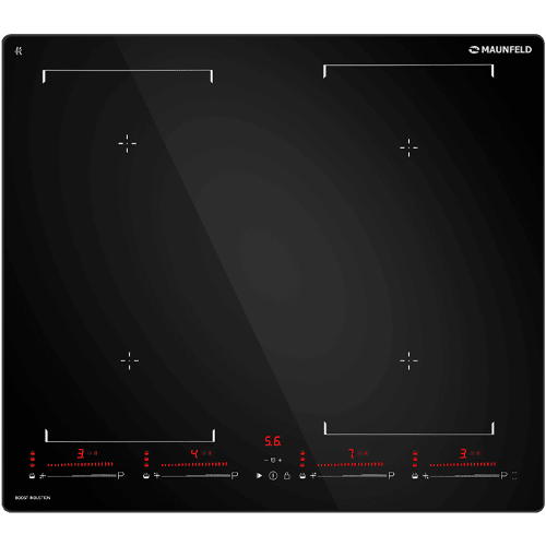 Индукционная варочная панель с&nbsp;объединением зон Bridge Induction и&nbsp;Booster MAUNFELD CVI604SBEXBK