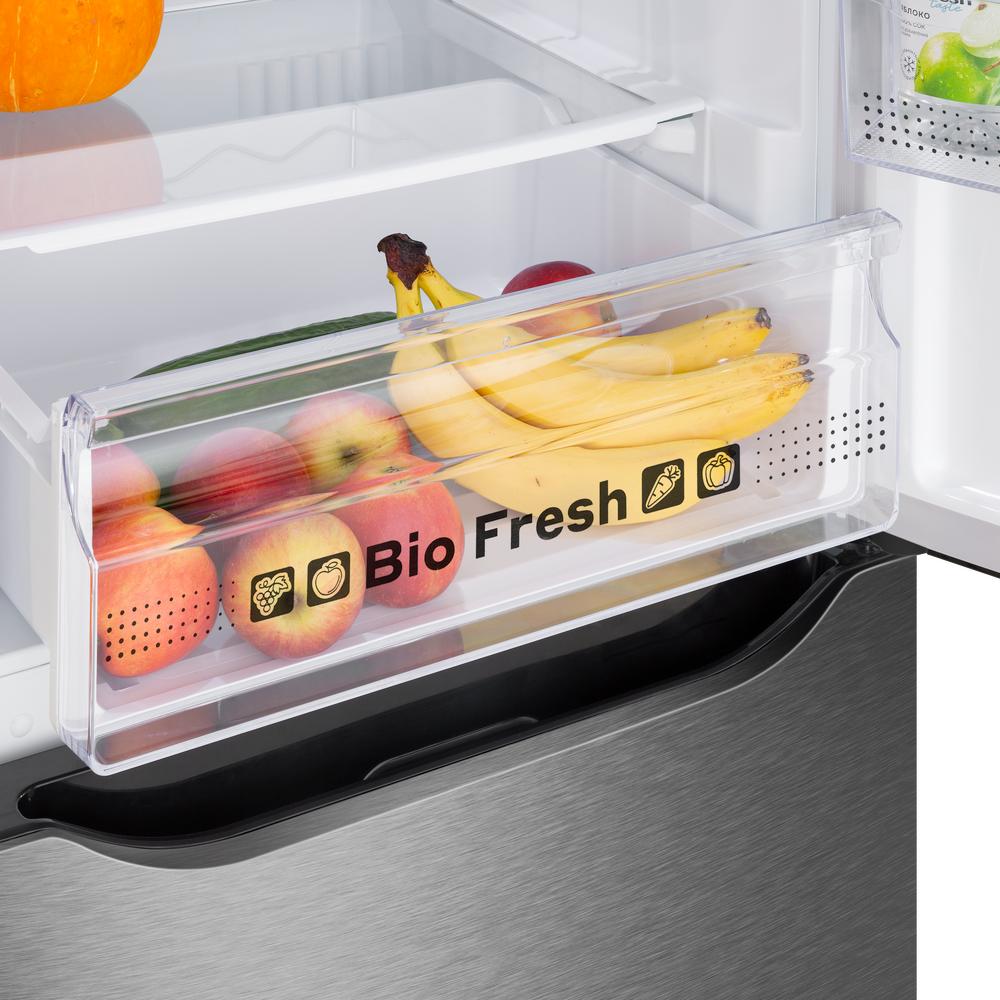 Холодильник-морозильник с инвертором MAUNFELD MFF195NFI10_IN - фото7