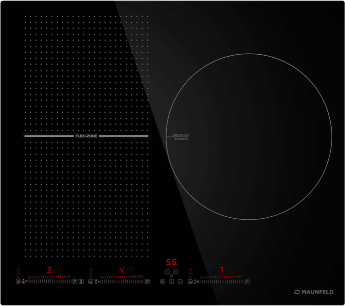 Индукционная варочная панель с&nbsp;Flex Zone и&nbsp;Booster MAUNFELD CVI593SFBK