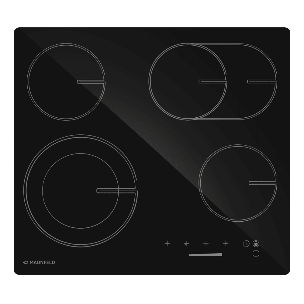 Электрическая варочная панель MAUNFELD AVCE6043SDOBK - фото2