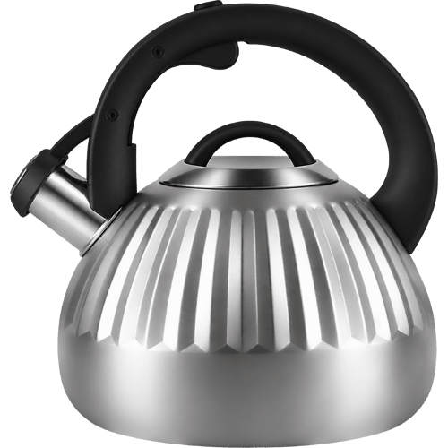 Чайник со&nbsp;свистком MAUNFELD WAFFLE MF117W25KT из&nbsp;нержавеющей стали 2,5&nbsp;л