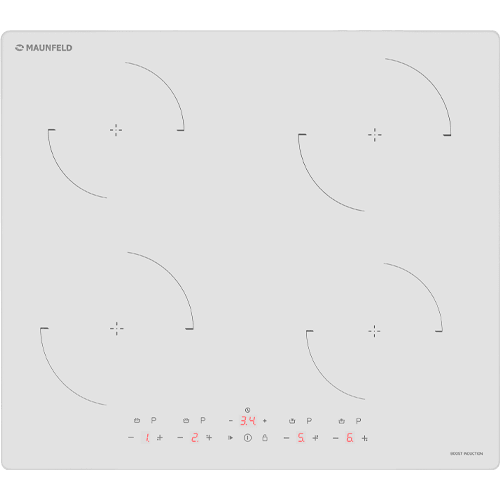Индукционная варочная панель MAUNFELD CVI604EXWH