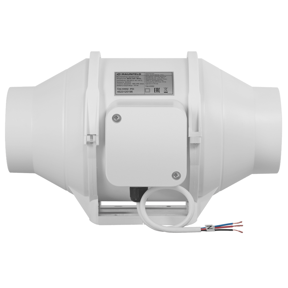 Канальный вентилятор MAUNFELD MFDL10W - фото4