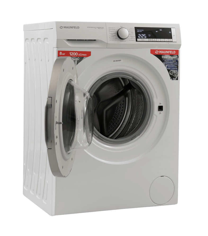 Стиральная машина с инвертором и паром MFWM128300 ST INVERTER SLIM - фото4