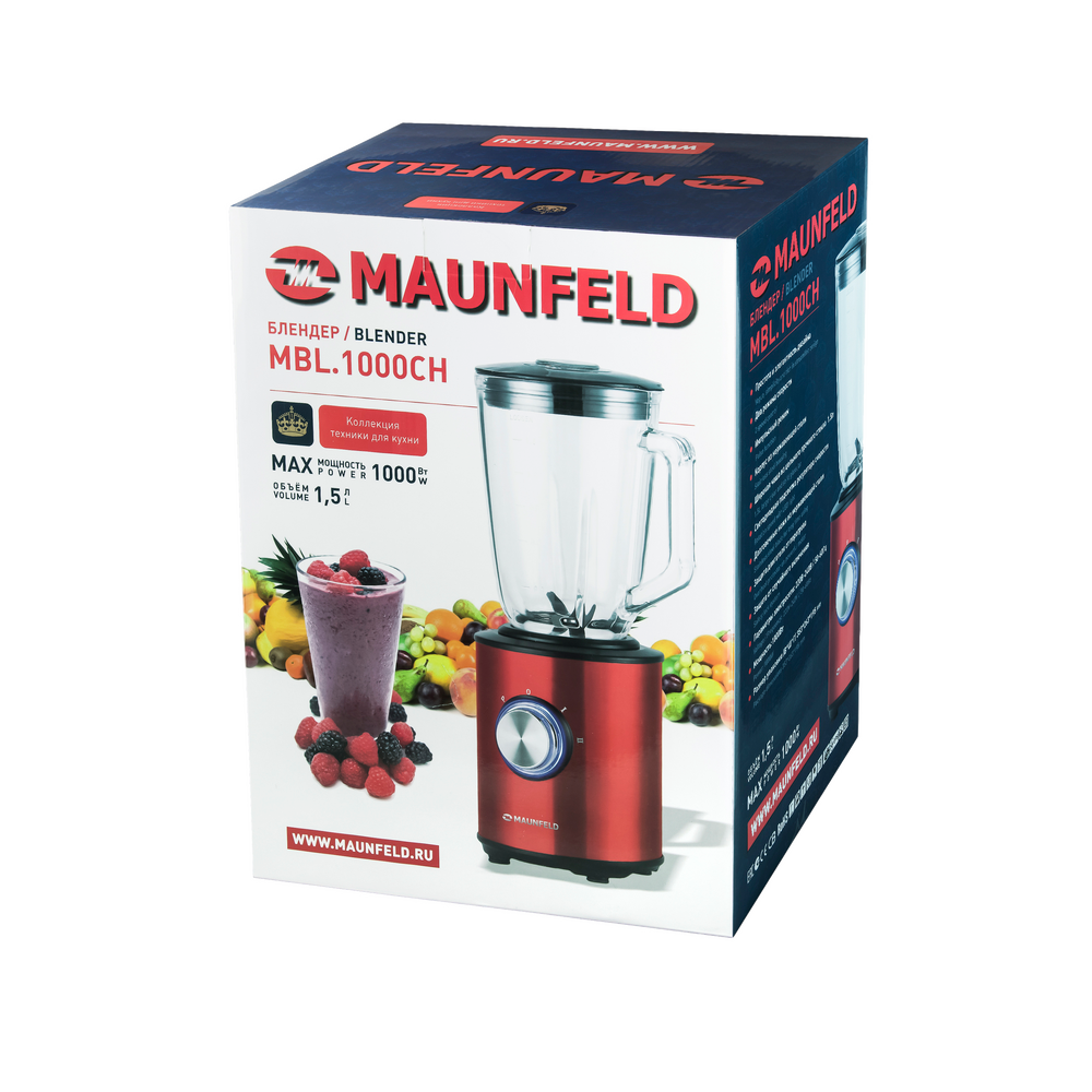 Блендер MAUNFELD MBL.1000CH - фото9