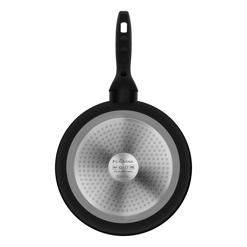 Сковорода глубокая FILIGRANA CARITA FG26CRT01DP из кованого алюминия, 26 см - фото5