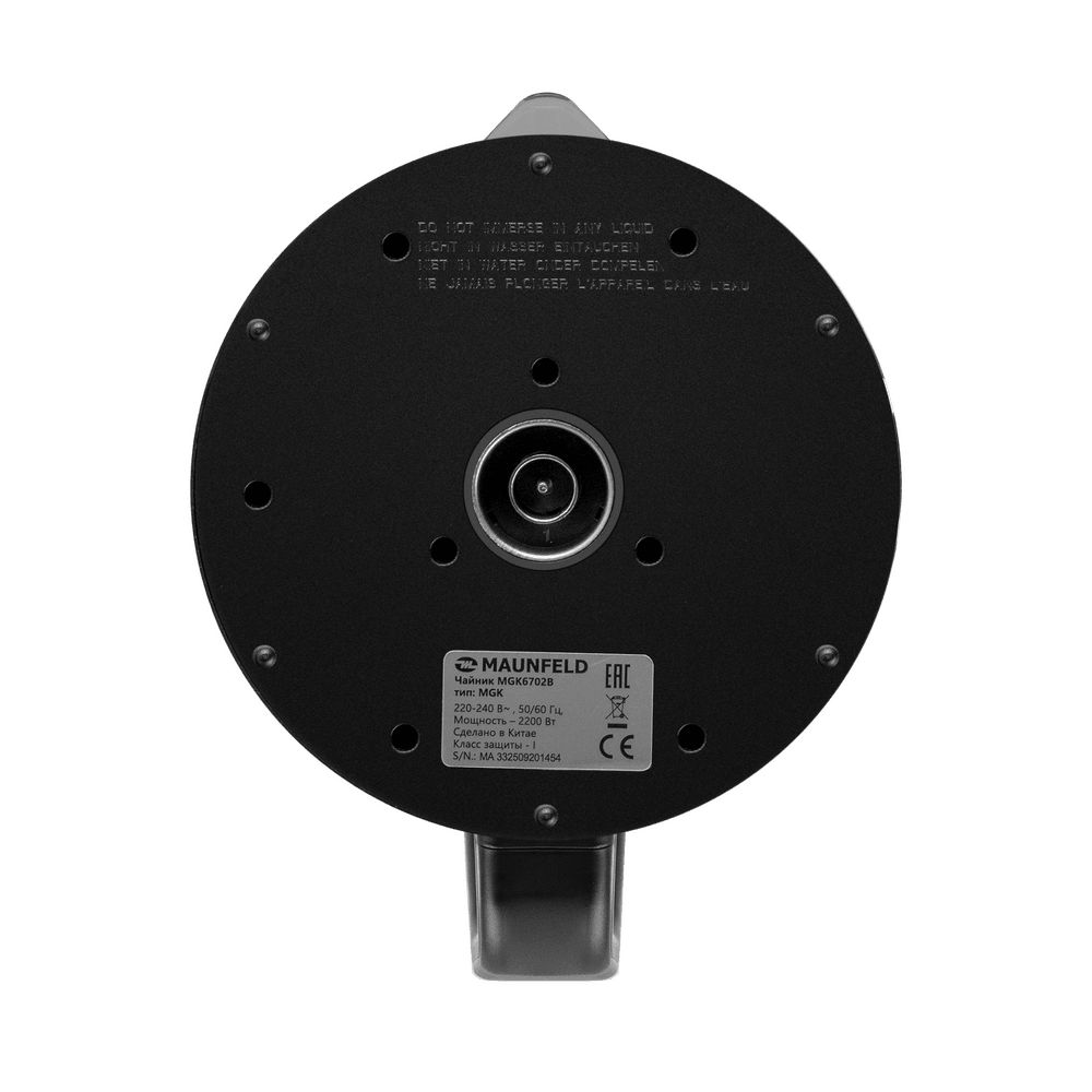 Чайник MAUNFELD MGK6702B - фото14