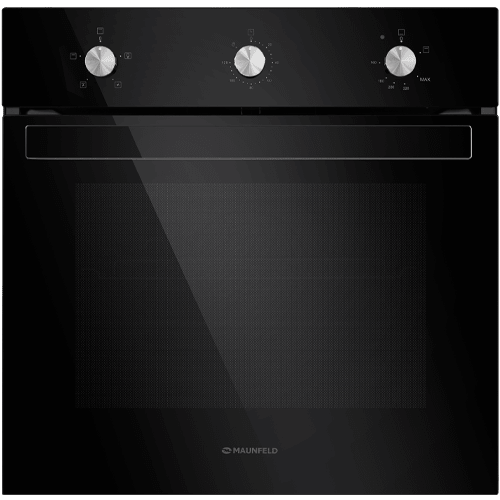 Узкий шкаф духовой газоэлектрический MAUNFELD EOGC604B Slim