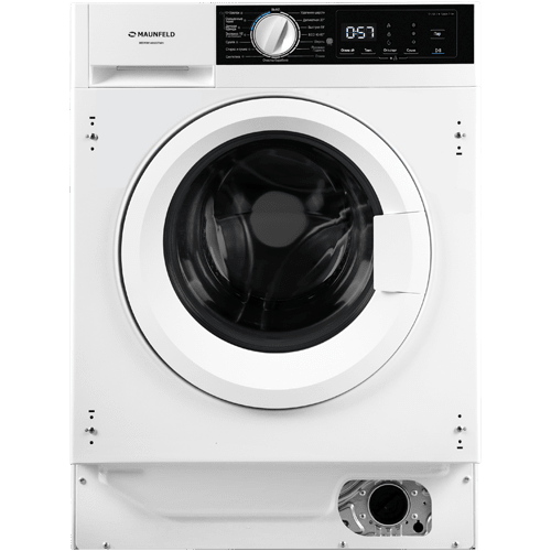 Встраиваемая стиральная машина с сушкой и паром MAUNFELD MBWM1486STWH