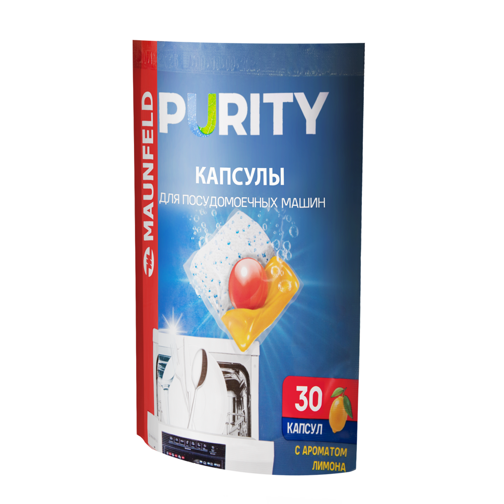 Капсулы для посудомоечной машины Maunfeld Purity MDC30LF (30 шт. в упаковке) - фото2