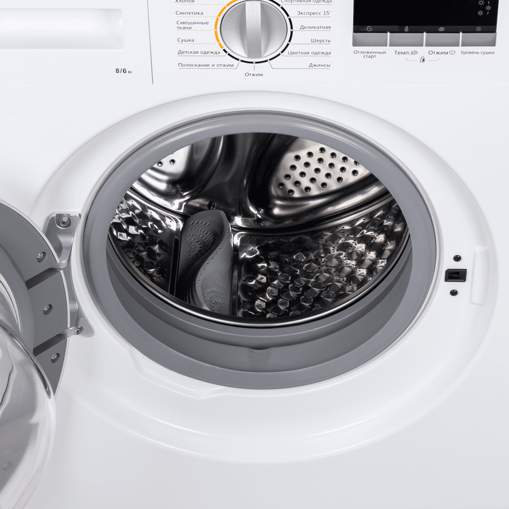 Встраиваемая стиральная машина с сушкой и инвертором MAUNFELD MBWM1486S - фото8