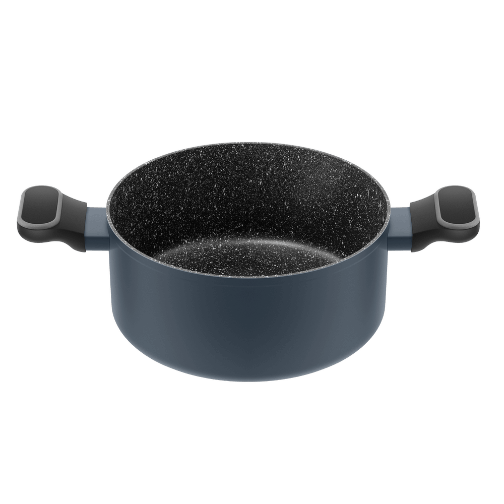 Кастрюля MAUNFELD FRIDA MCS29FA02DG из кованого алюминия со стеклянной крышкой, 20 см, 2,9 л. - фото2