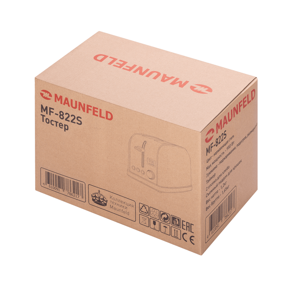 Тостер MAUNFELD MF-822 - фото5