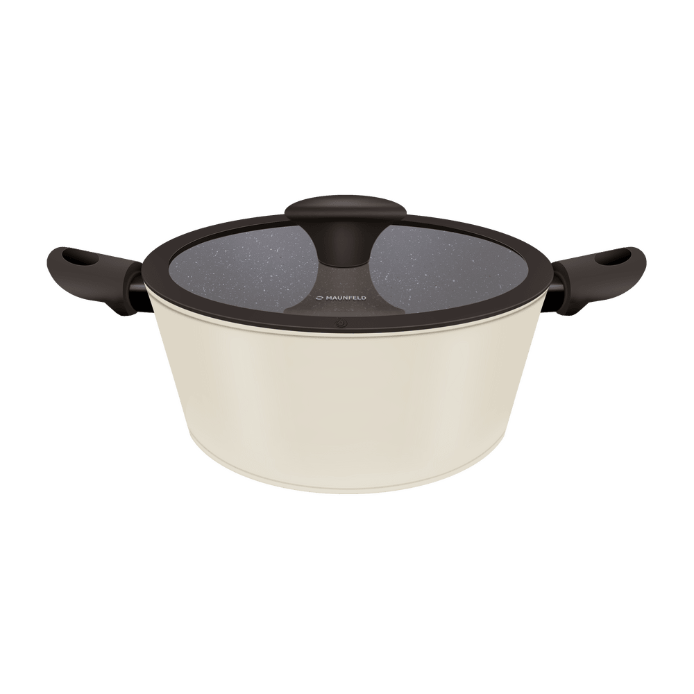 Кастрюля MAUNFELD KAYLA MF38KL01CS из кованого алюминия,  3,8 л - фото1