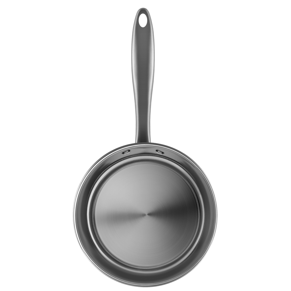 Ковш FILIGRANA MOLLY FG18MLL01SP из нержавеющей стали со стеклянной крышкой, 16 см, 1,8  л. - фото4