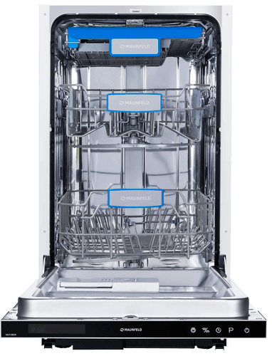 Посудомоечная машина с&nbsp;турбосушкой и&nbsp;лучом на&nbsp;полу MAUNFELD MLP-08IM