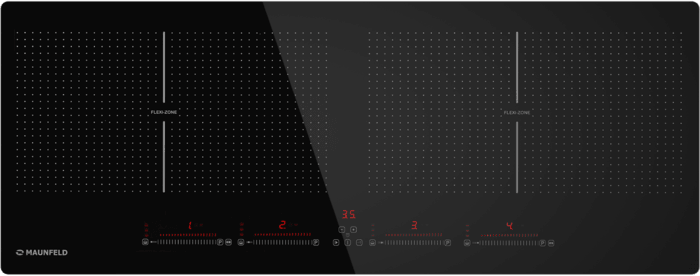 Индукционная варочная панель с&nbsp;двумя Flex Zone и&nbsp;Booster MAUNFELD CVI904SFLBK