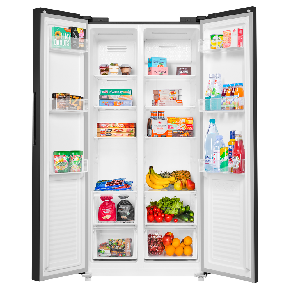 Холодильник с инвертором MAUNFELD MFF177NFBE - фото5