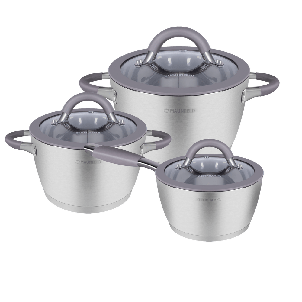Набор из шести предметов MAUNFELD LEONA MF124LN01ST из нержавеющей стали - фото2