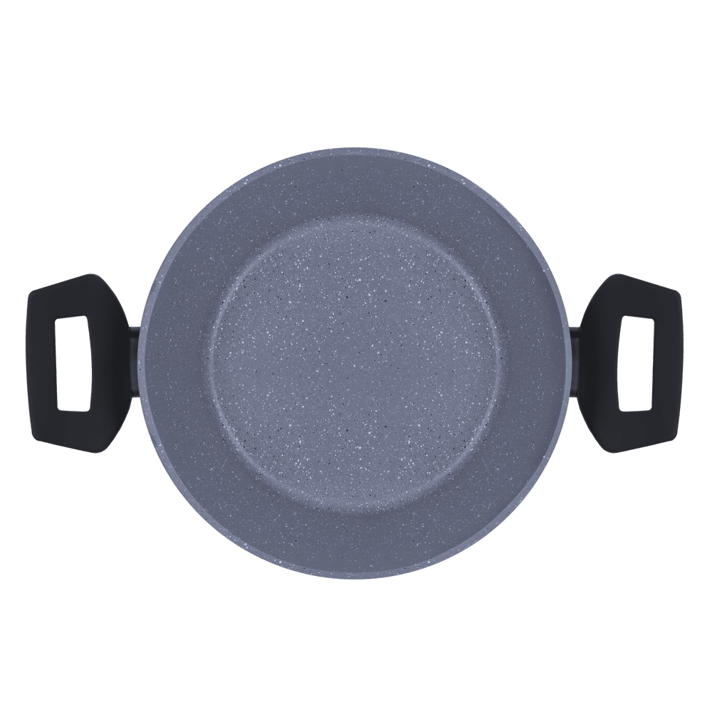 Кастрюля FILIGRANA SAGA FG24SGA01CS из кованого алюминия со стеклянной крышкой, 24 см - фото4