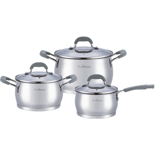 Набор из&nbsp;шести предметов FILIGRANA  COLETTE FG125CLT01ST из&nbsp;нержавеющей стали