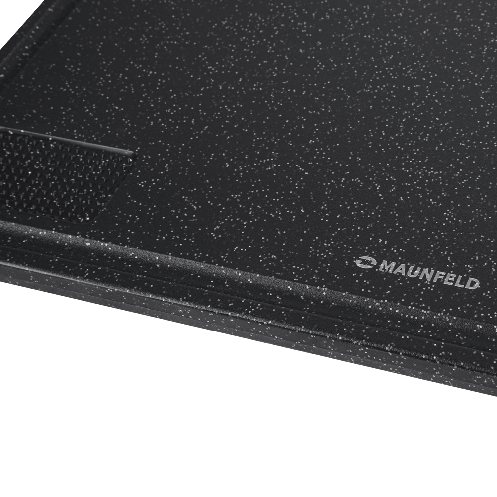 Доска разделочная с ножеточкой MAUNFELD ASTRID MF40ASTR31CB, 40*31,5 см, черный - фото5