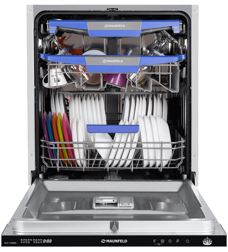 Посудомоечная машина с&nbsp;авто-открыванием MAUNFELD MLP-12IMRO