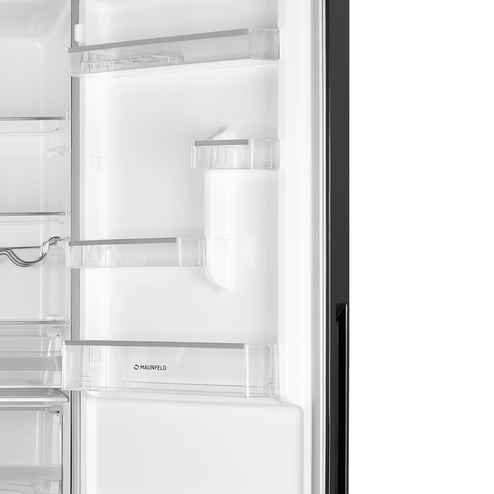 Холодильник MAUNFELD MFF185NFW Matt Inverter - фото10
