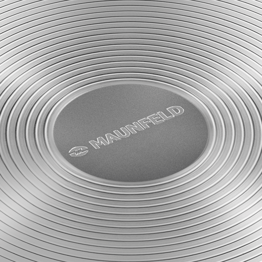 Сковорода вок MAUNFELD ELLA MF26EL01WF  из литого алюминия, 26 см - фото8