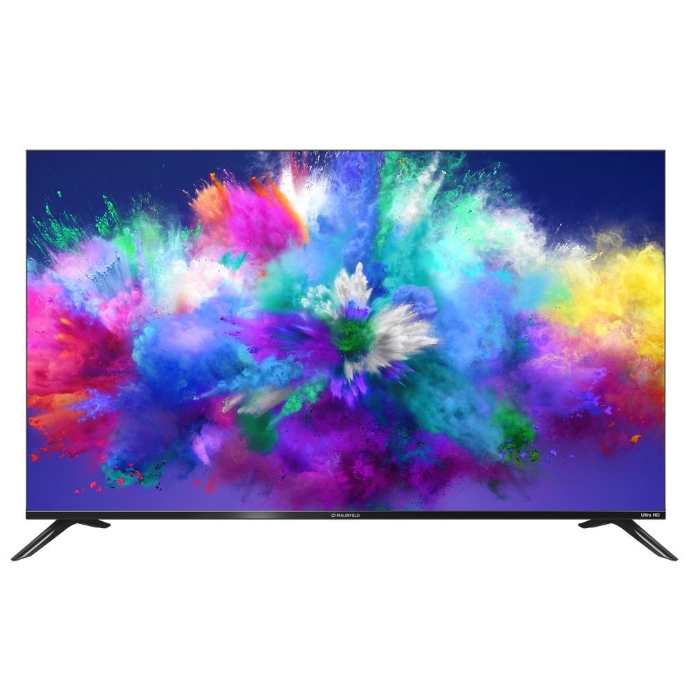 55" Телевизор MAUNFELD MLT55USX02, 4K Ultra HD, Яндекс TV - фото1