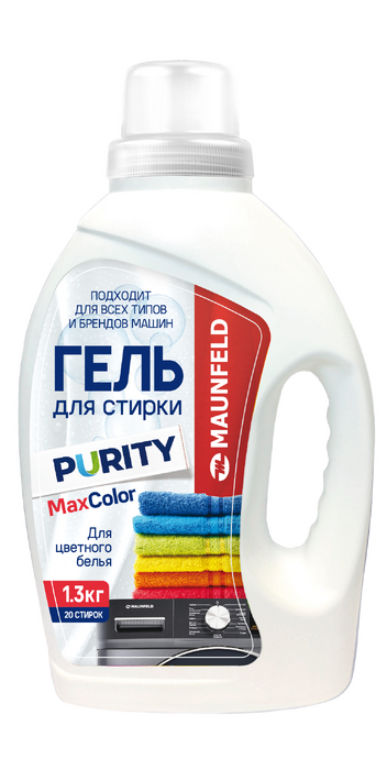 Гель для&nbsp;стирки Maunfeld Purity Max Color 1,3кг