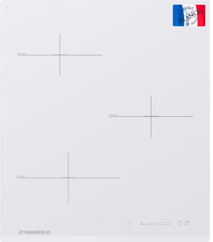 Индукционная варочная панель MAUNFELD MVI45.3HZ.3BT-WH