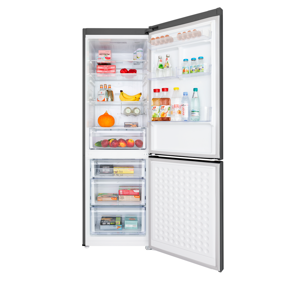 Холодильник-морозильник с инвертором MAUNFELD MFF187NFI10_1 - фото2