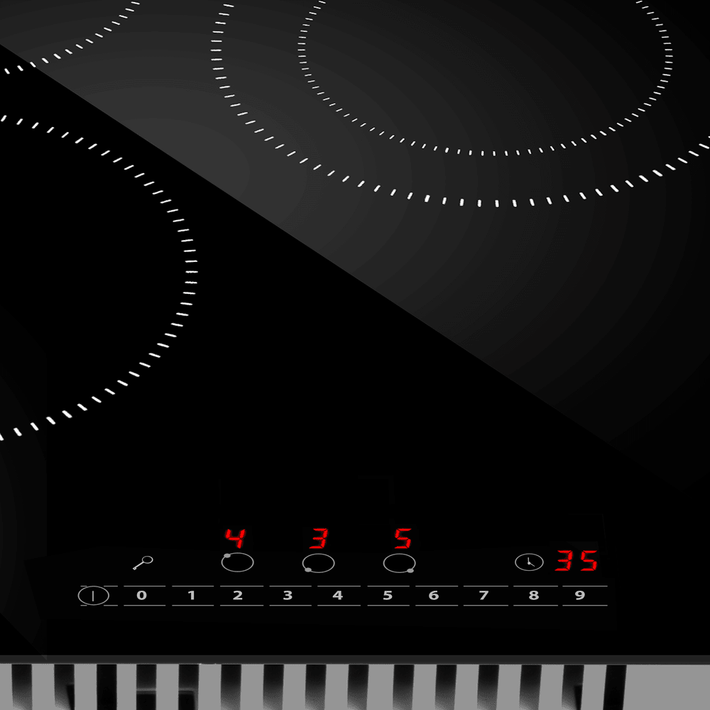 Электрическая варочная панель MAUNFELD AVCE4535SDBK - фото8