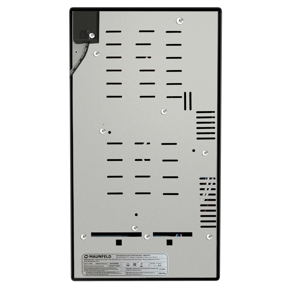 Электрическая варочная панель MAUNFELD AVCE3023BK - фото9