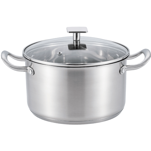 Кастрюля MAUNFELD FLORENCE MF47FR01CR из&nbsp;нержавеющей стали со&nbsp;стеклянной крышкой, 22&nbsp;см, 4,7&nbsp;л